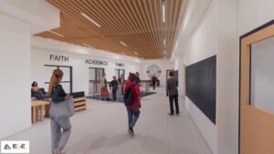 West Fallowfield - Rendering - LOUNGE W- STUDENTS 1