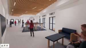 West Fallowfield - Rendering - LOUNGE W- STUDENTS 2